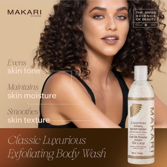Makari Classic Luxurious Lightening Exfoliating Body Wash 17 fl.oz – Face & Body - Picture 4 of 15